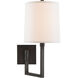 Barbara Barry Aspect 1 Light 7.75 inch Bronze Articulating Sconce Wall Light, Small