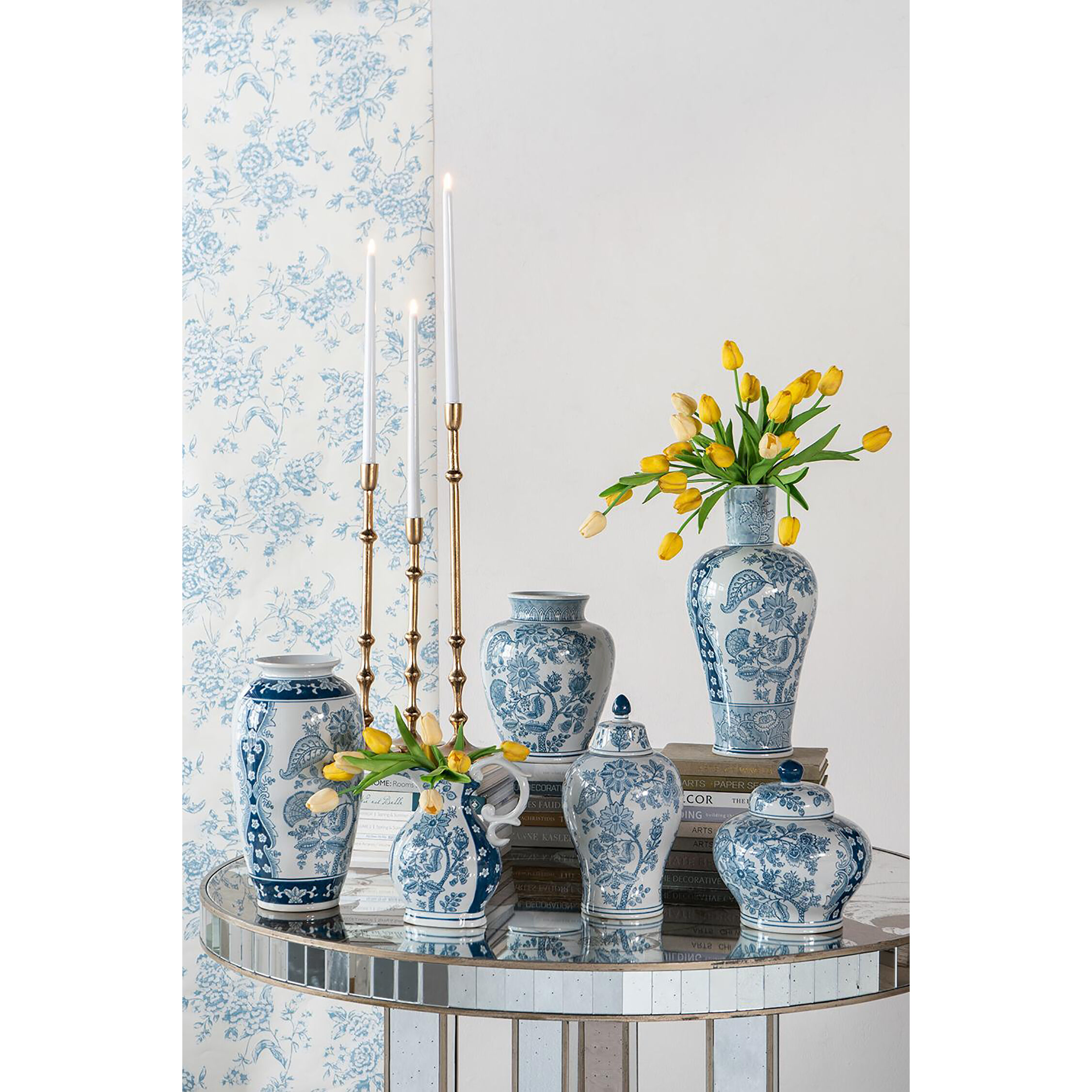 Anita 15 X 7.5 inch Flower Vase