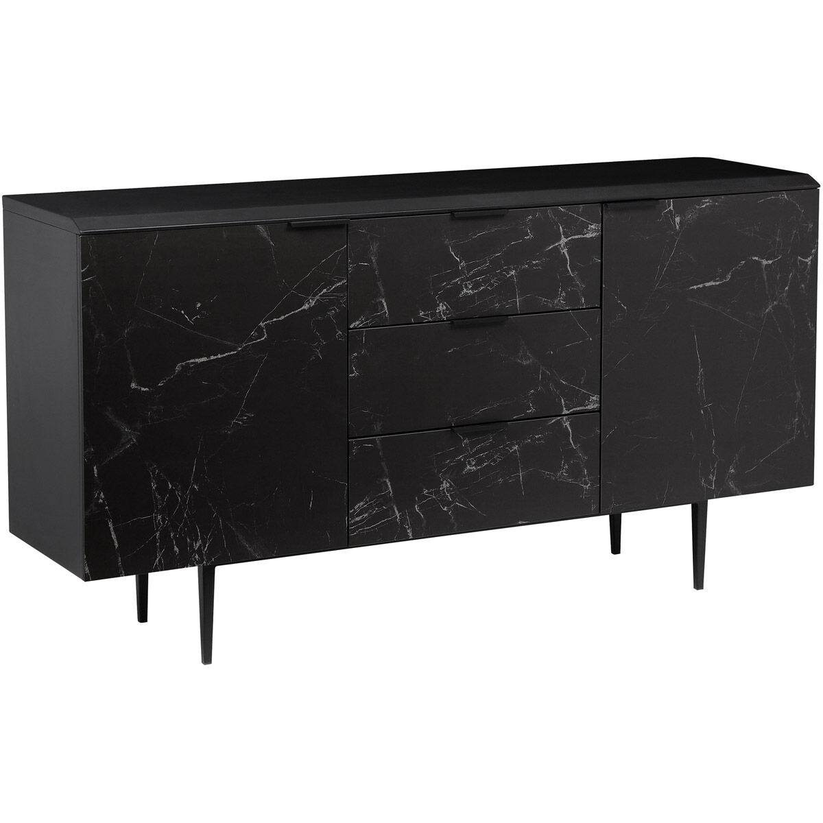 Medici 63 X 16 inch Black Sideboard