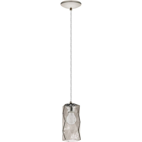 Estevau 1 Light 5 inch Satin Nickel Mini Pendant Ceiling Light