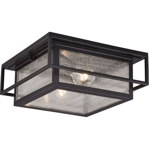Hyde Park LED 12 inch Espresso Bronze Outdoor Ceiling