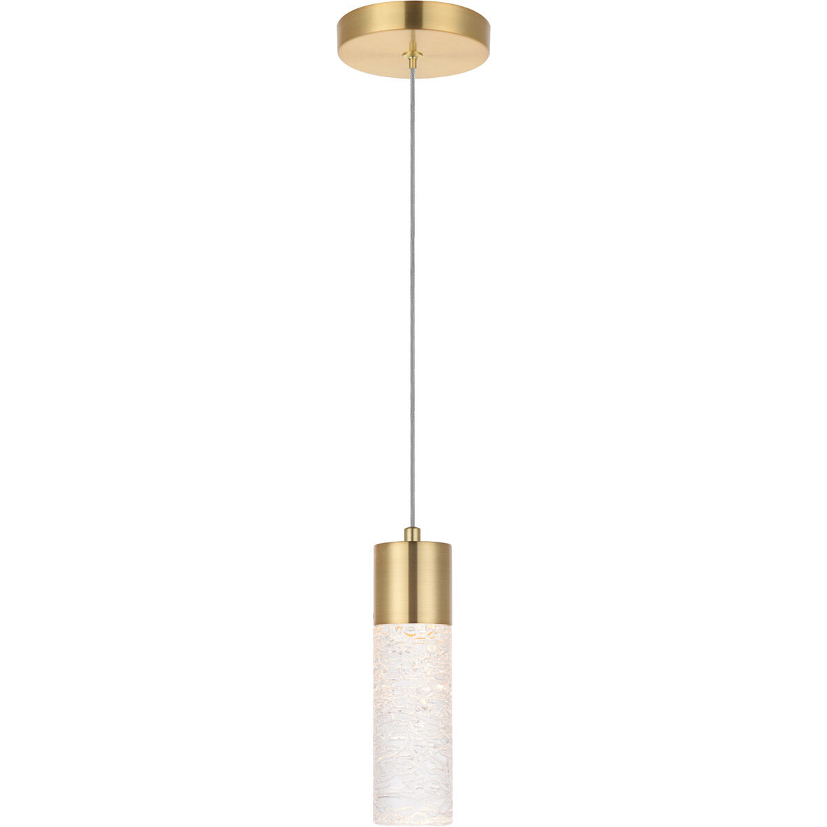 Constellation LED 4.72 inch Gold Pendant Ceiling Light