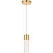 Constellation LED 5 inch Gold Pendant Ceiling Light