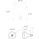 BR30 Smart 9 watt 120V RGB + CCT 2700K-6500K Bulb, Indoor