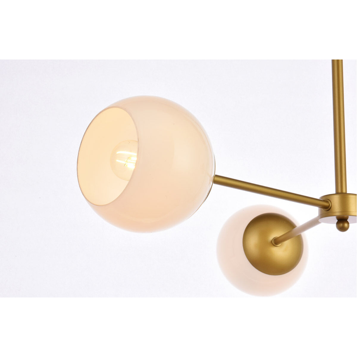 Briggs 3 Light 32 inch Brass Pendant Ceiling Light