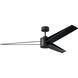 Armstrong 60 inch Midnight Black Indoor/Outdoor Ceiling Fan