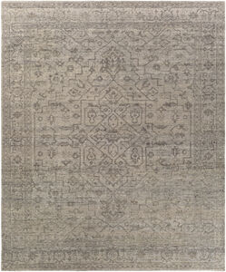 Smyrna 120 X 96 inch Charcoal Rug in 8 x 10, Rectangle