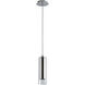 Gratis 1 Light 3.75 inch Polished Chrome Pendant Ceiling Light