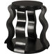 Anora 25.5 X 25.5 inch Hand Rubbed Black Side Table