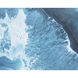 Aquamarine Distressed Brown Luxe Art, Set Of 2