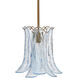 Cala 1 Light 12 inch Brass Pendant Ceiling Light