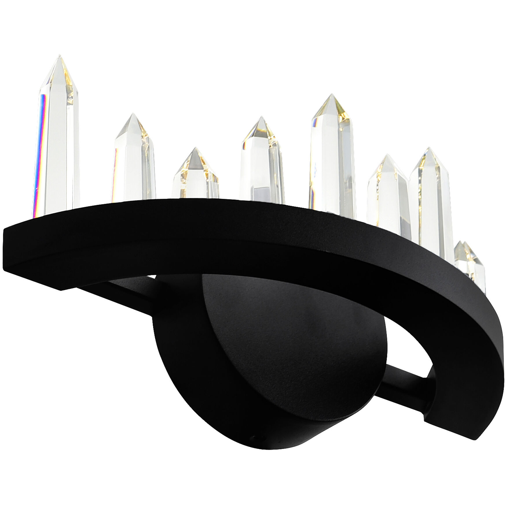 Juliette LED 12 inch Black Wall Light