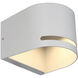 Vivre LED 5 inch Satin Outdoor Wall Sconce