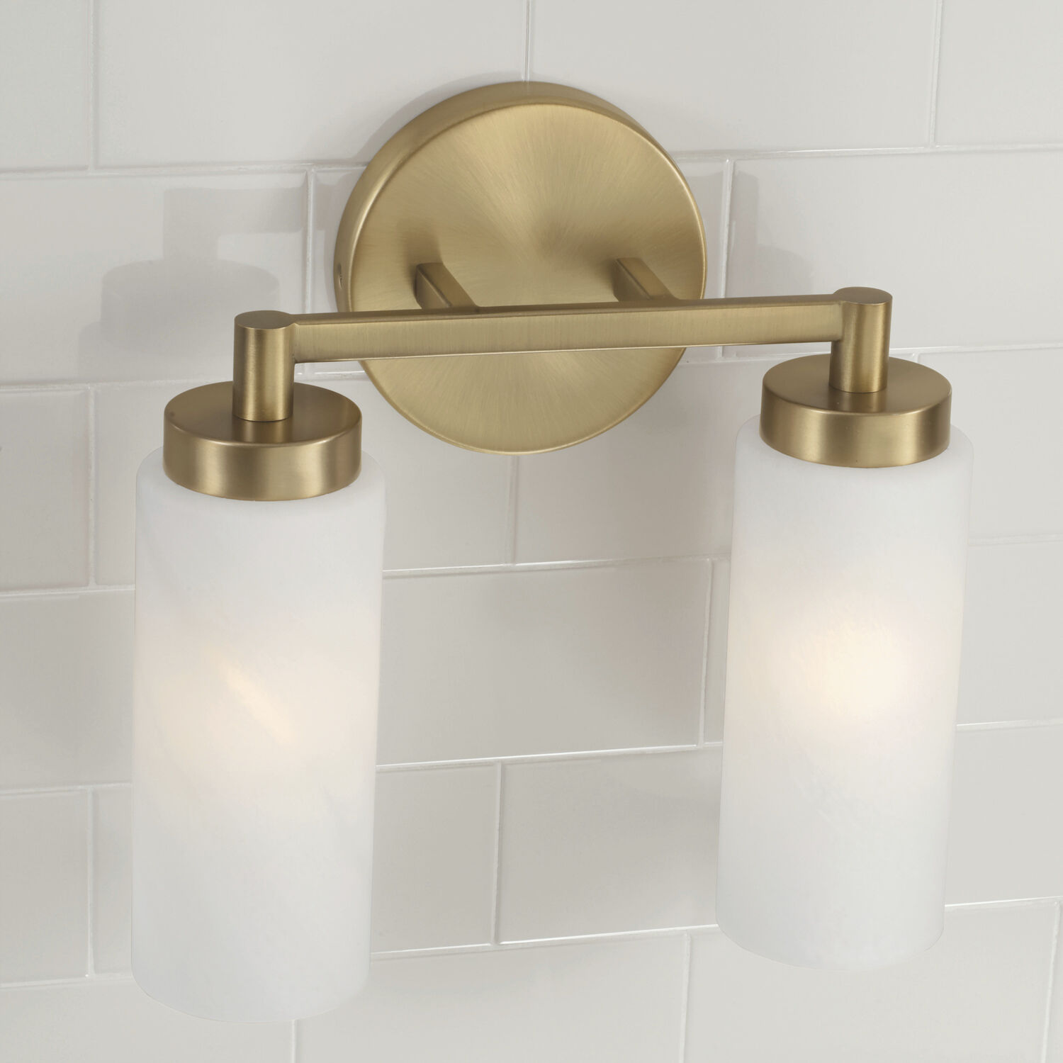 Alyssa 2 Light 11.25 inch Aged Brass Vanity Light Wall Light