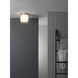 Arezzo 1 Light 9.06 inch Polished Chrome Bathroom Ceiling Light