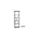 Hanover 77 X 24 X 17 inch White Wood Etagere