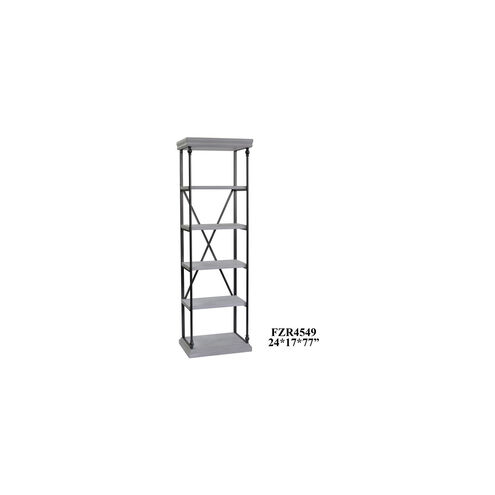 Hanover 77 X 24 X 17 inch White Wood Etagere