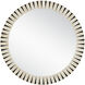 Arvi 41.75 X 41.75 inch Natural and Black Mirror