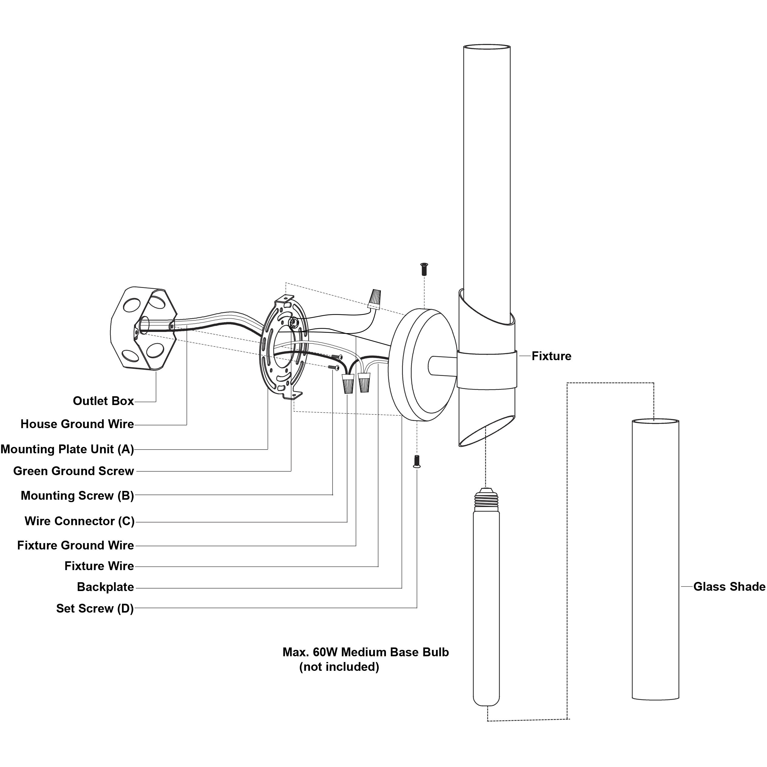 Webster LED 4.75 inch Polished Nickel Bathroom Light Wall Light