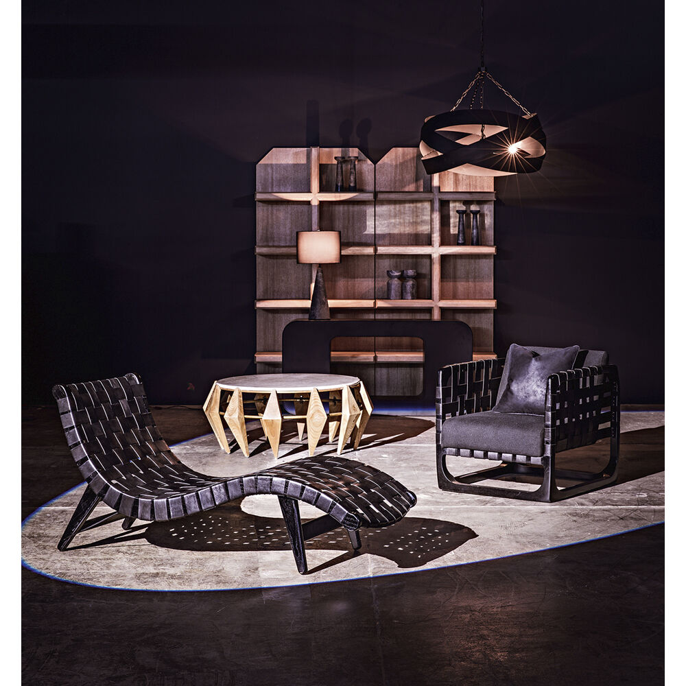 Shylock 60 X 15 inch Matte Black Console