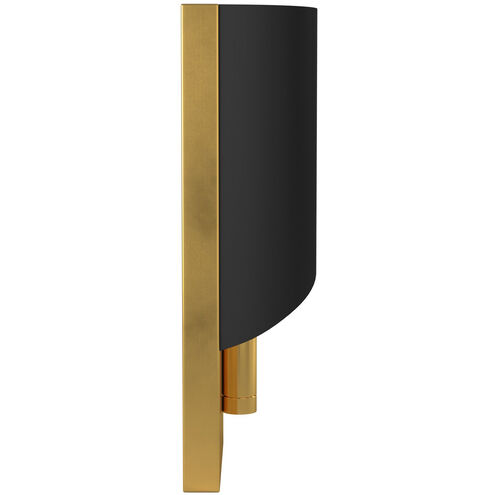 Gigi LED 5 inch Heritage Brass ADA Sconce Wall Light