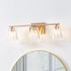 Valentin 3 Light 24 inch Champagne Gold Vanity Light Wall Light