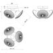 Alora Mood Hera LED 12.5 inch Matte Black Flush Mount Ceiling Light