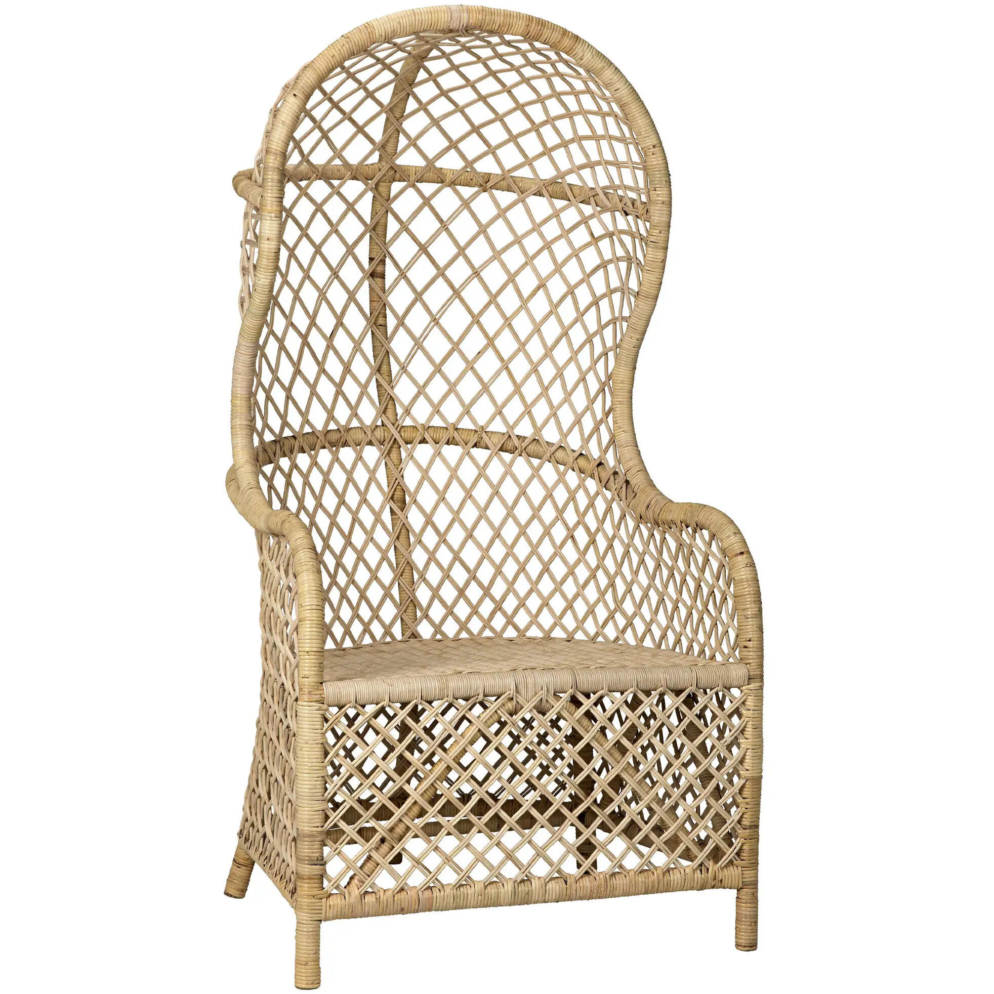 Gigi Clear Coat Flat Occasional Chair
