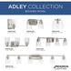 Adley 1 Light 9 inch Brushed Nickel Flush Mount Ceiling Light