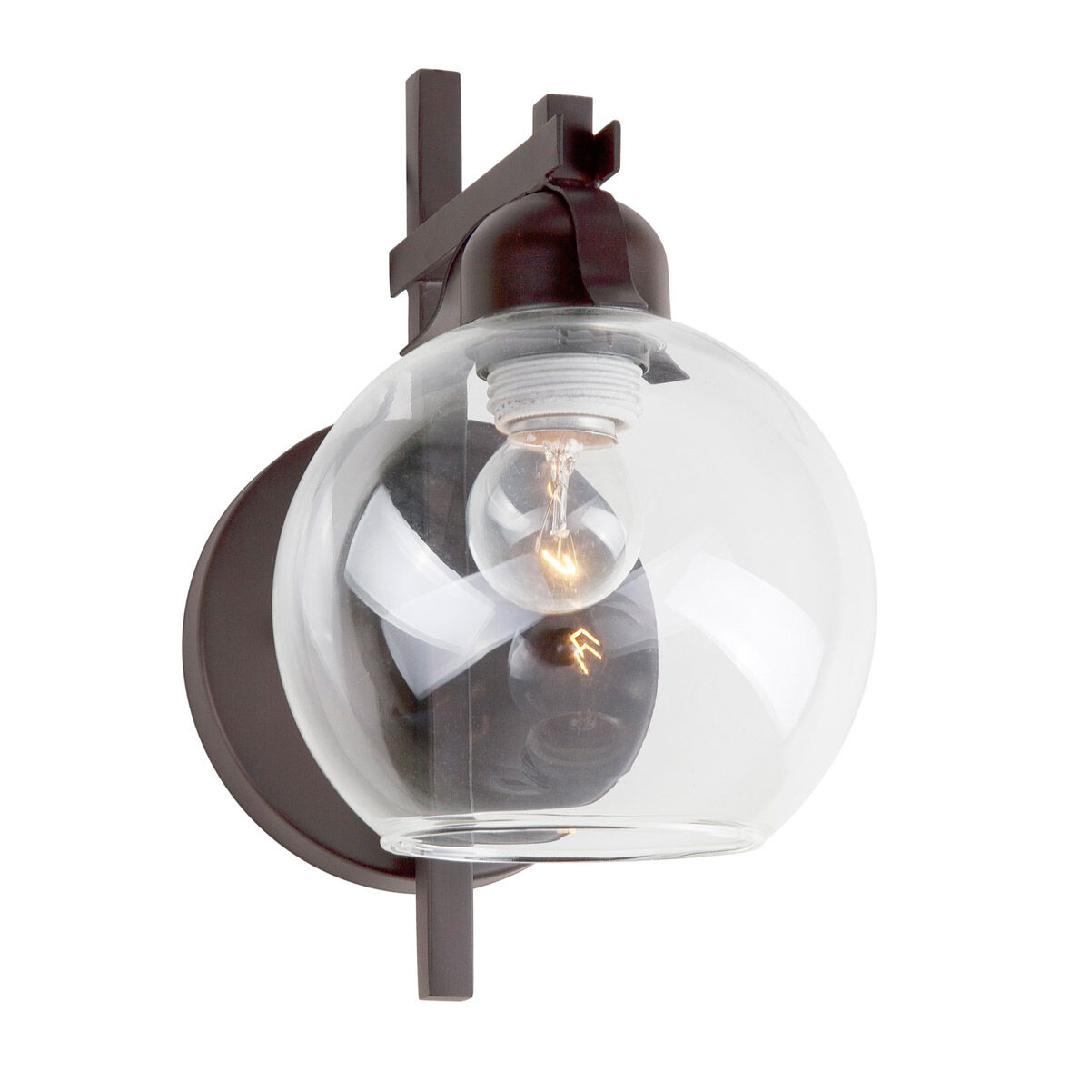 Signature 1 Light 6 inch Antique Bronze Wall Sconce Wall Light