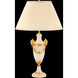 Mariner Luxury 31.5 inch 9 watt Antique Gold Plated Table Lamp Portable Light