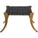 Sparti 17 inch Clear Coat Flat Stool