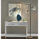 Bonnie 12.75 inch 60 watt Turquoise with Antique Brass Accent Table Lantern Portable Light in Blue