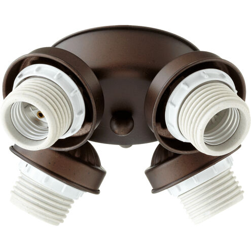 Fort Worth LED Oiled Bronze Fan Light Kit