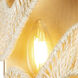 Soga Wall Sconce Wall Light in Modern Gold And White