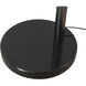 Palm Springs 87 inch 100 watt Gunmetal and Black Arc Floor Lamp Portable Light