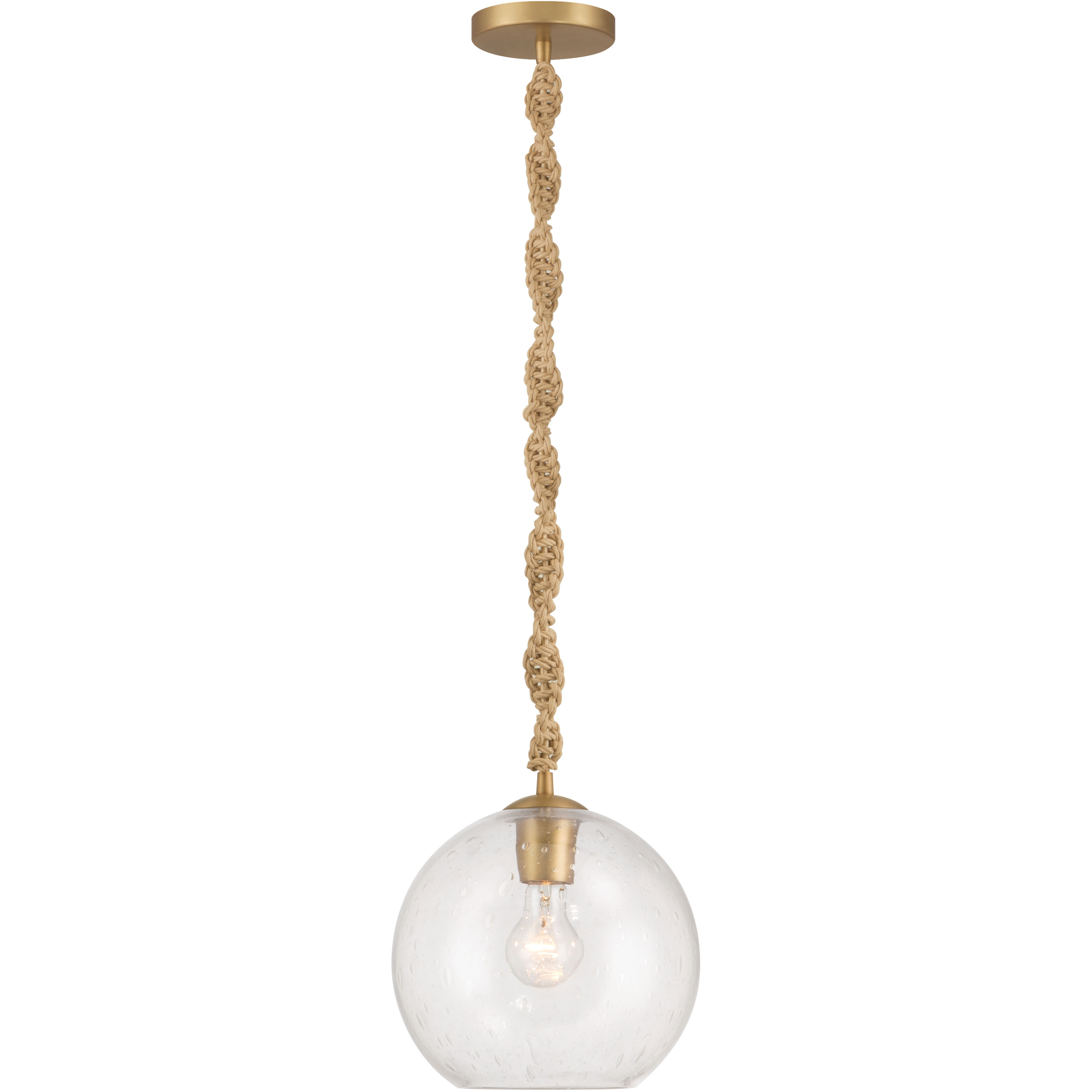 Elyric 1 Light 9.75 inch Legacy Brass Mini Pendant Ceiling Light