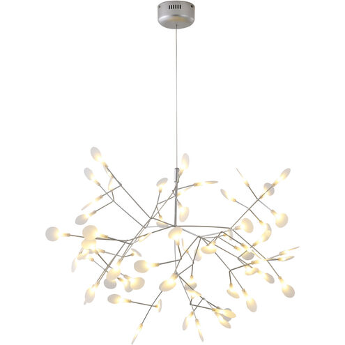 Canada LED 39 inch Silver LED Chandelier Ceiling Light