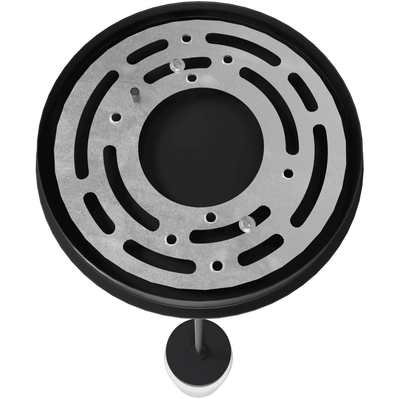 Cicada LED 3 inch White Marble Pendant Ceiling Light