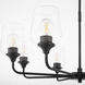 Raymond 8 Light 32 inch Matte Black Chandelier Ceiling Light