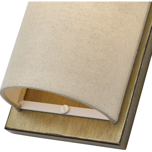 Bellingham Wall Sconce Wall Light in Antique Gold Leaf
