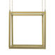Anita 19.7 inch Gold Shelves