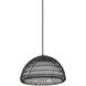 Alora Mood Bondi 1 Light 16.13 inch Matte Black Pendant Ceiling Light