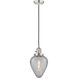 Franklin Restoration Geneseo LED 7 inch Polished Nickel Mini Pendant Ceiling Light