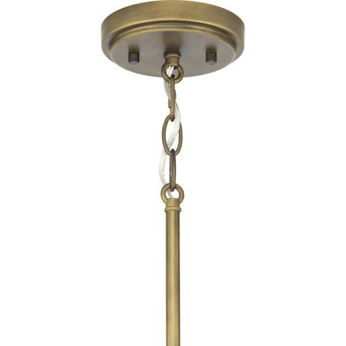 Burgess 4 Light 23.75 inch Aged Bronze Chandelier Ceiling Light, Design Series