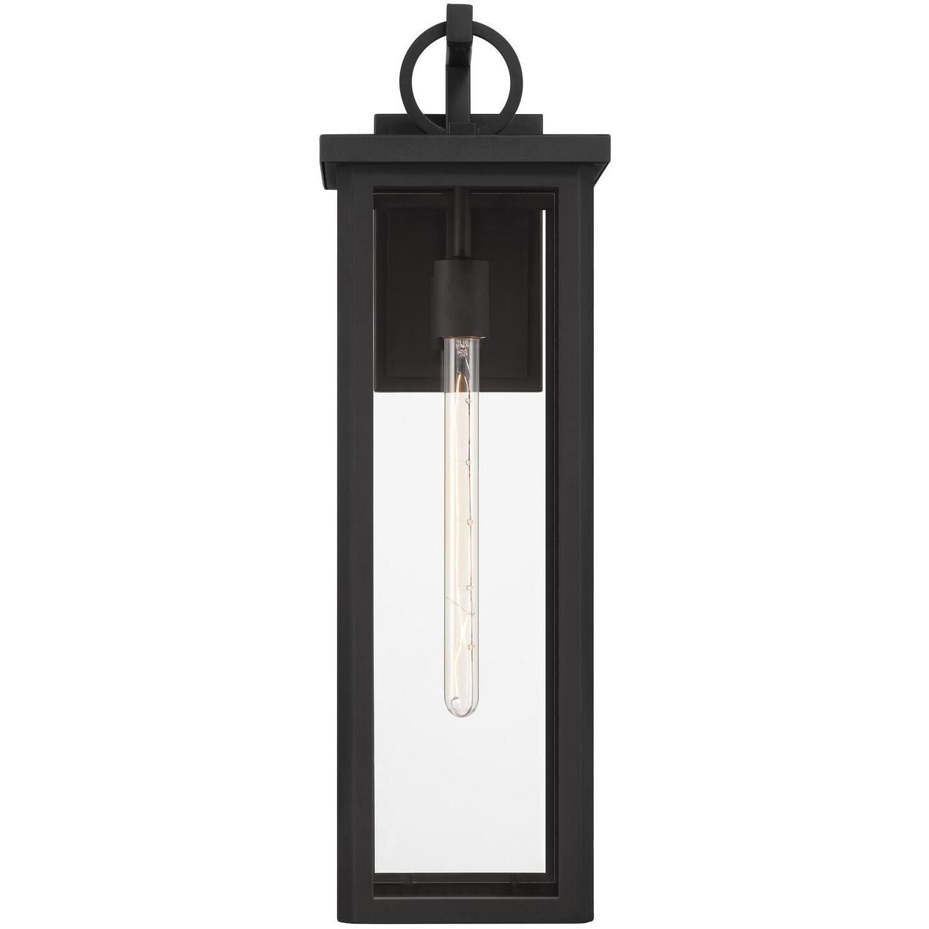 Boadie 1 Light 25 inch Matte Black Outdoor Sconce
