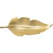 Ennis Leaf Bronze with Brass Tray