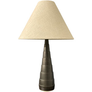 Scatchard 26.5 inch 150.00 watt Black Matte Table Lamp Portable Light