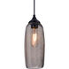 Pinot 9 1 Light Black Outdoor Pendant