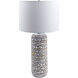 Oswego 25 inch 100 watt Brown Accent Table Lamp Portable Light